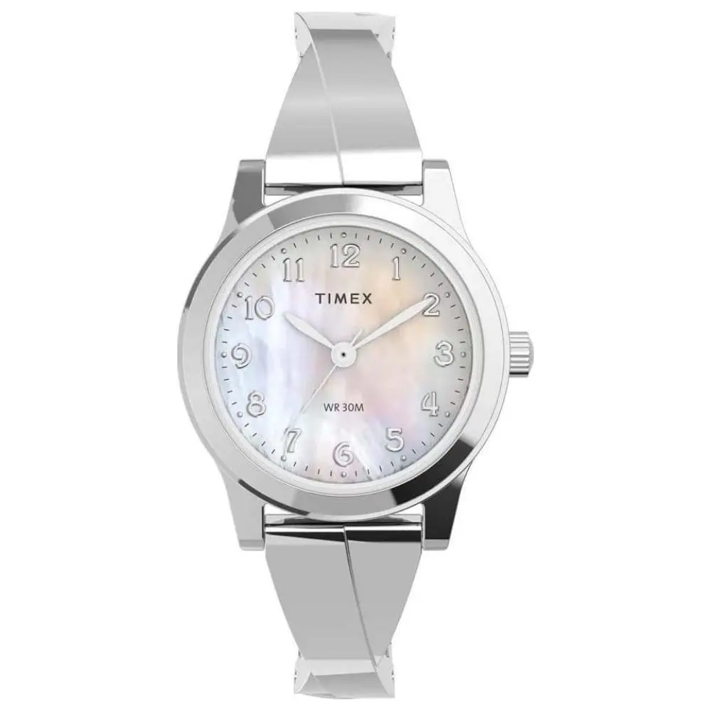 Women`s Pearl White Dial Watch - TW2V51200 by Timex
