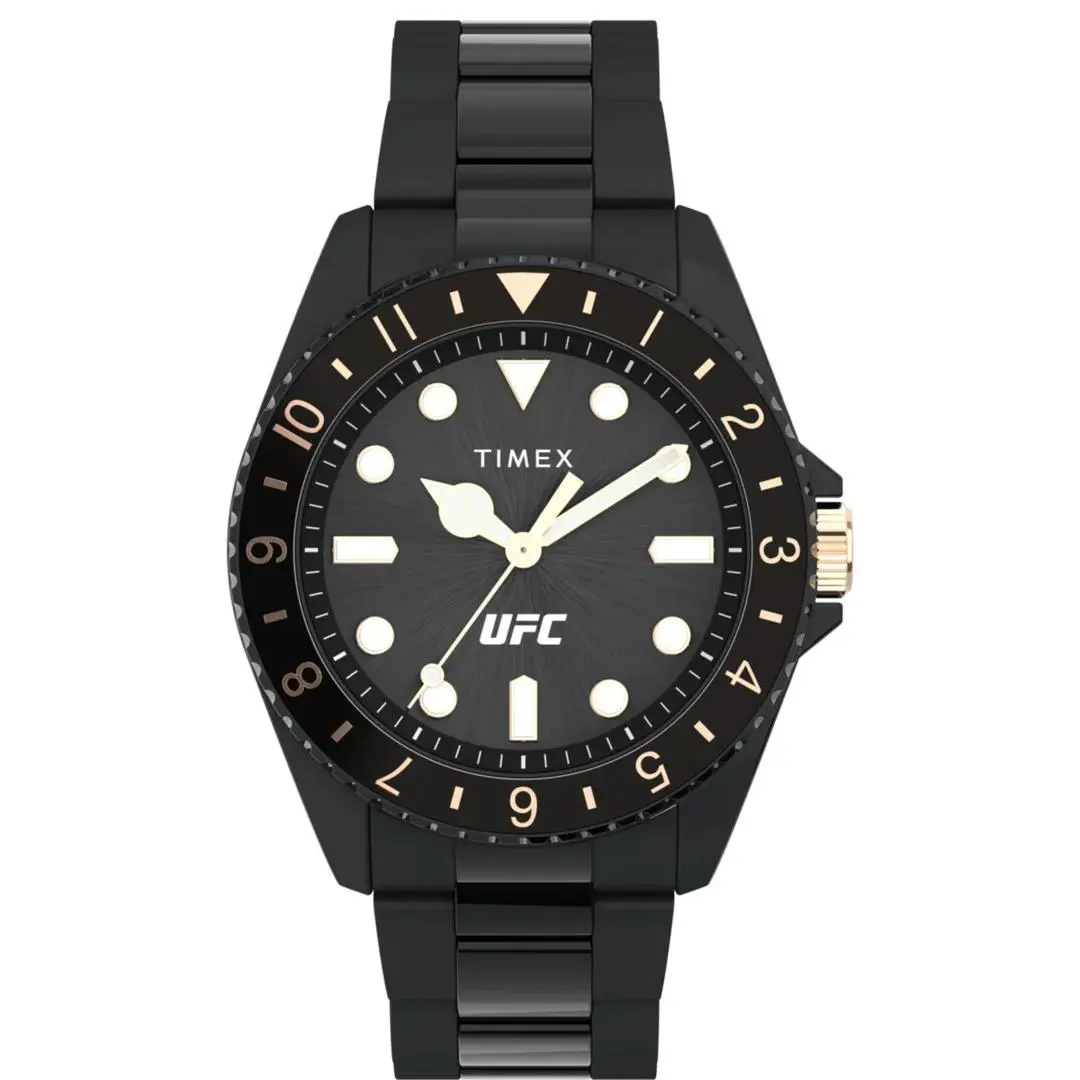 Timex Ufc Debut 42mm Stainless Steel Bracelet Watch TW2V56800