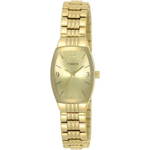Timex TW2V25600 Easy Reader Women`s Analog Watch Gold-tone Steel Bracelet