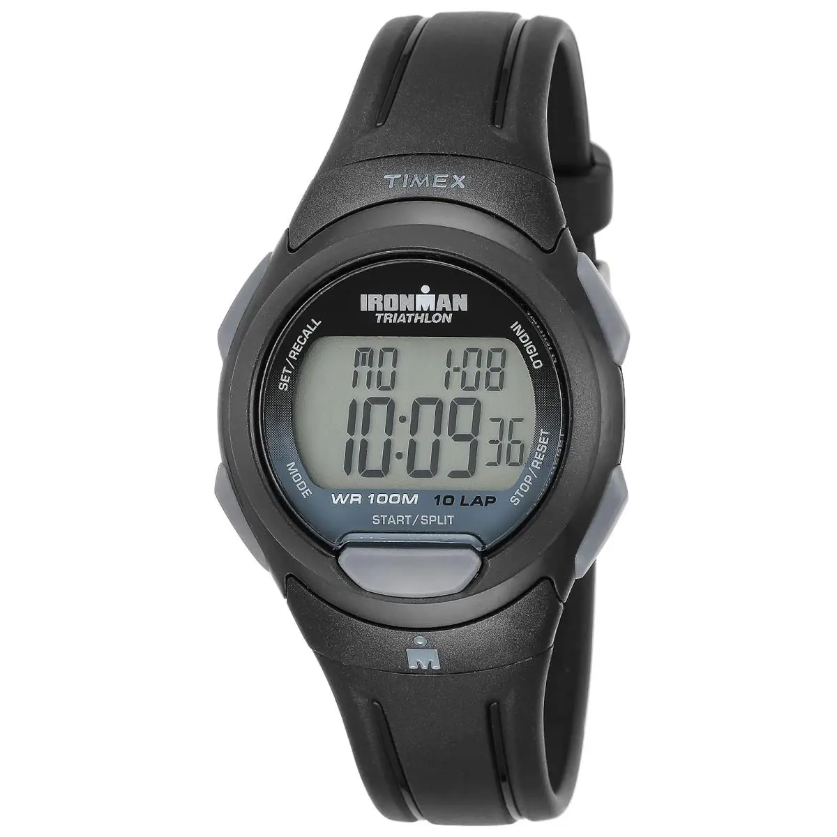 Timex Men`s Full-size Ironman Essential 10 Resin Digital Watch - T5K608