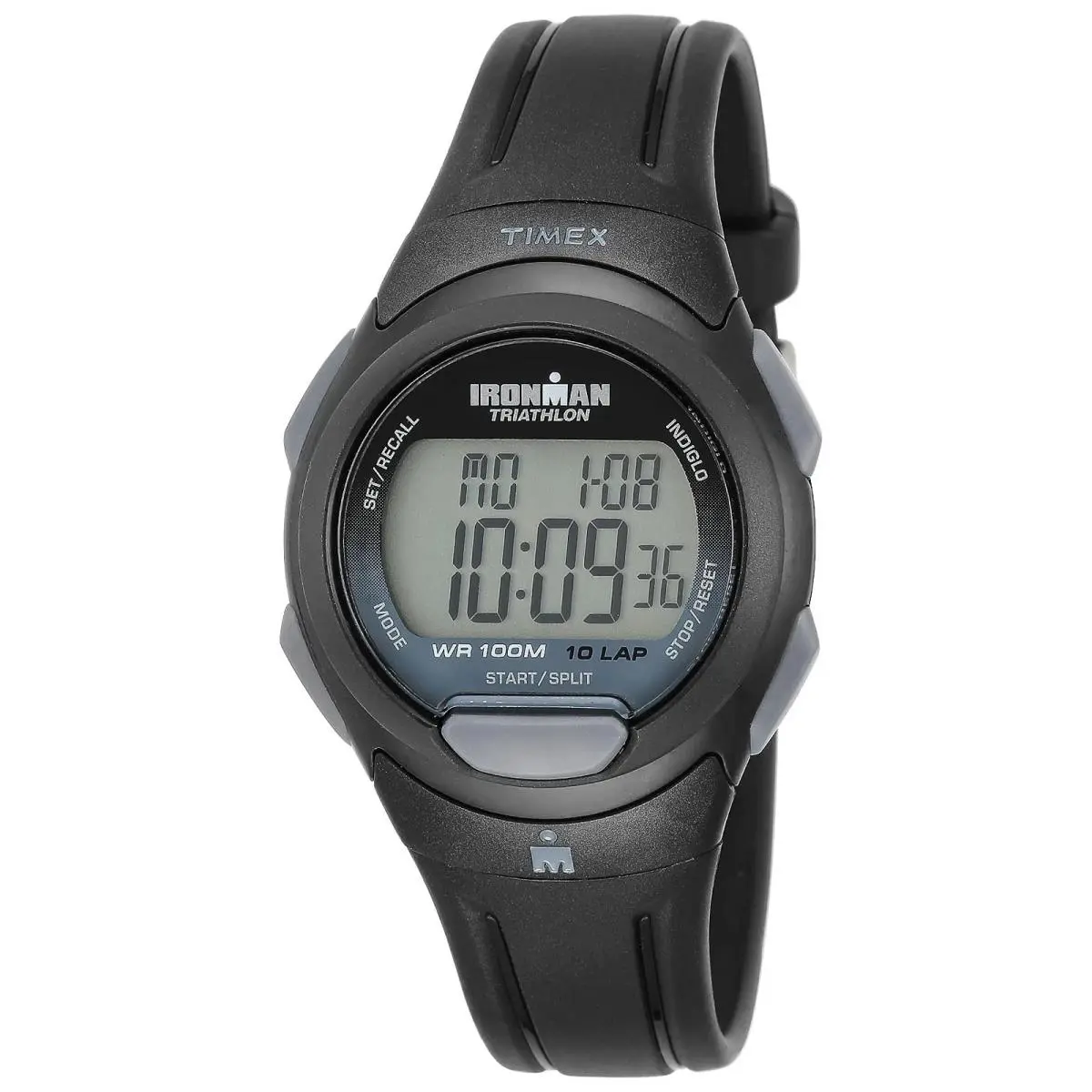 Timex Men`s Full-size Ironman Essential 10 Resin Digital Watch - T5K608