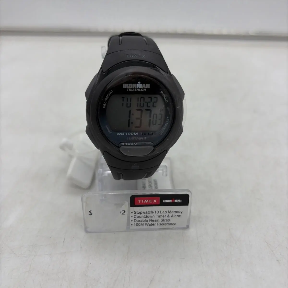 Men`s Full-size Ironman Essential 10 Resin Digital Watch - T5K608 by Timex