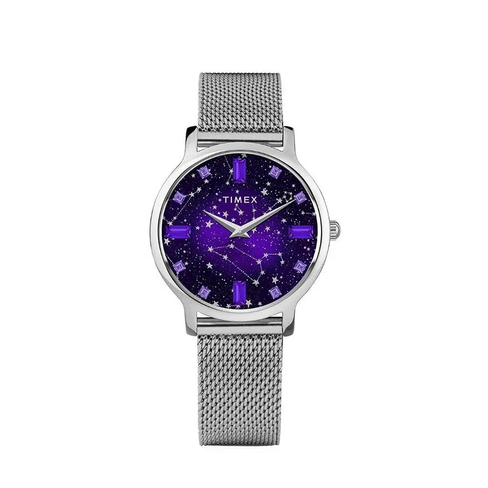 Timex Transcend Ladies Watch TW2V52000 - Hand: Silver, Strap: Silver