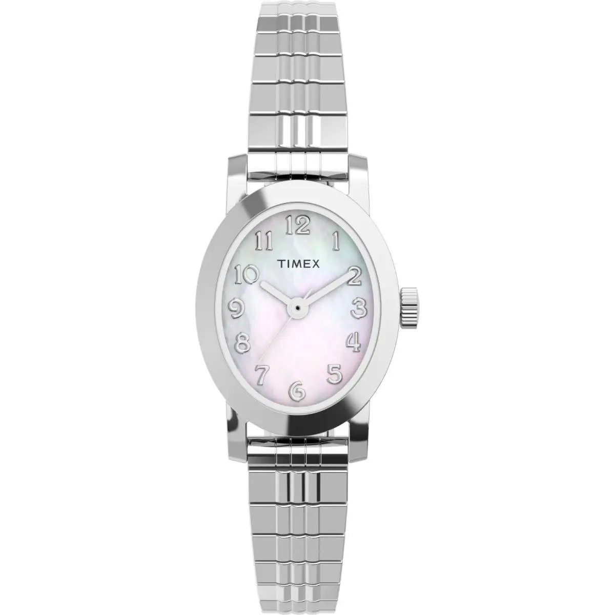 Timex TW2W70200 Women`s Cavatina Silvertone Expansion Band Watch - Band: Silver