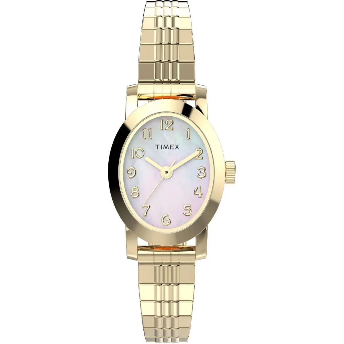 Timex TW2W70100 Women`s Cavatina Goldtone Expansion Band Watch - Band: Gold