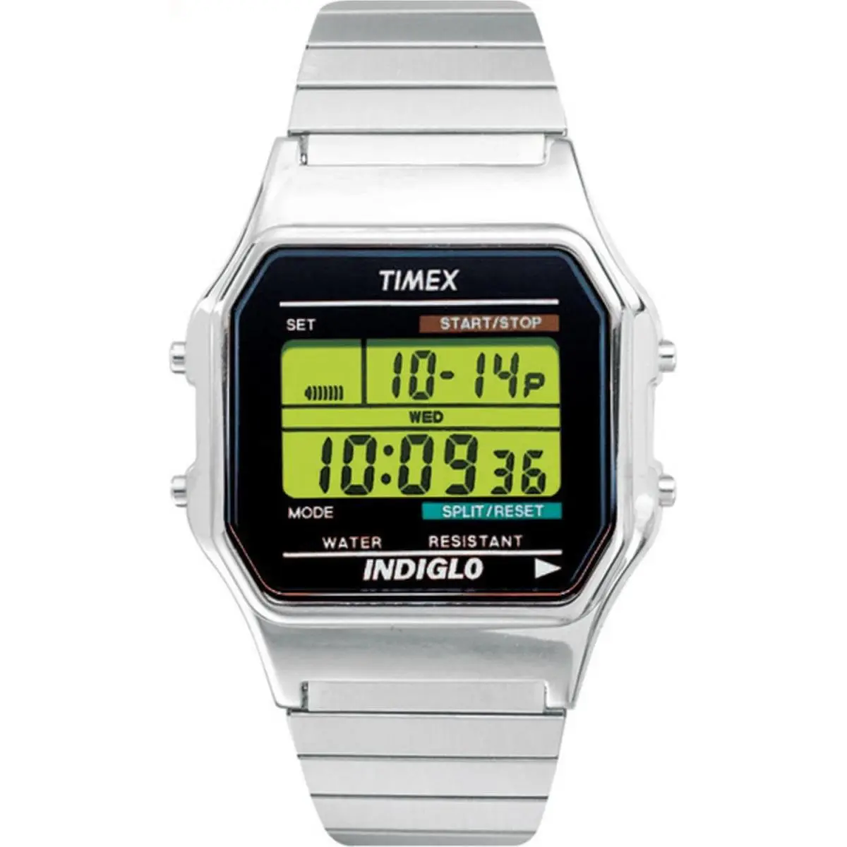 Timex Men`s Classic Digital Dress Chronograph Quartz Watch T78582 - Quartz