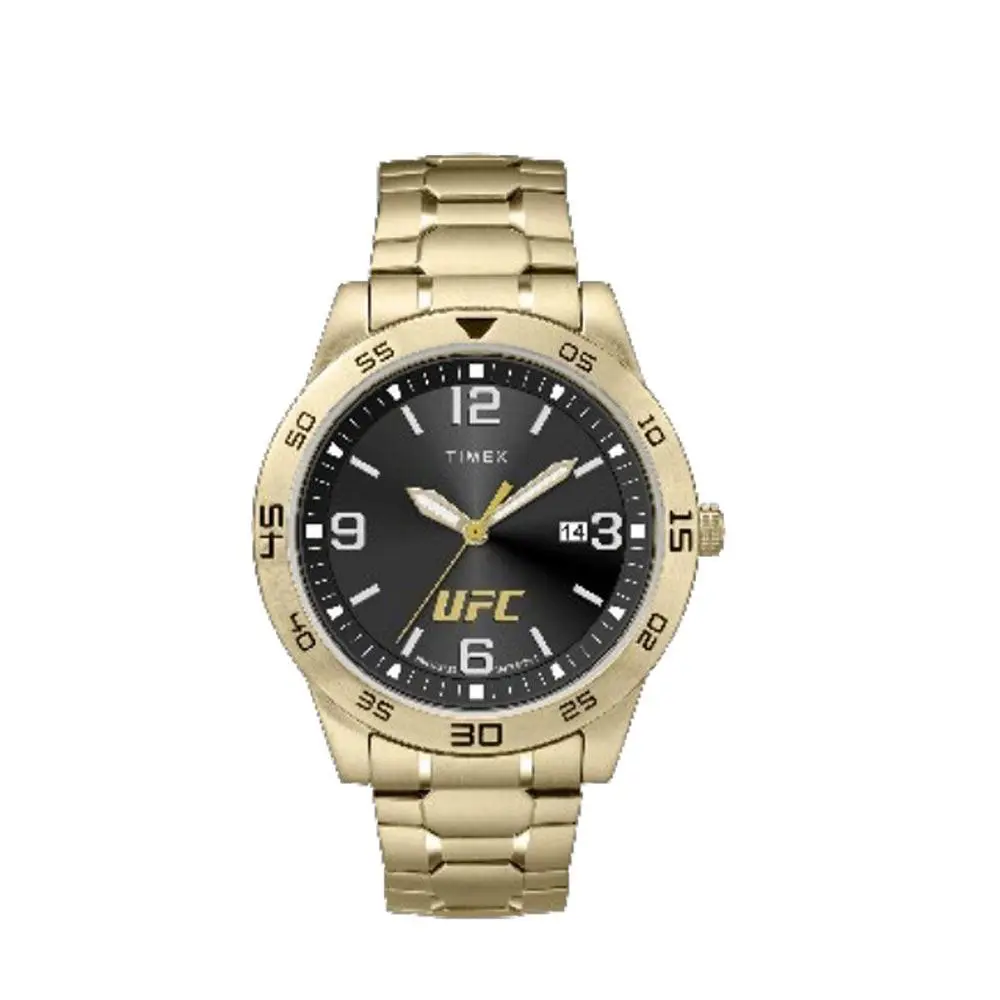 Timex x Ufc Legend Date 42mm Stainless Steel Mens Watch