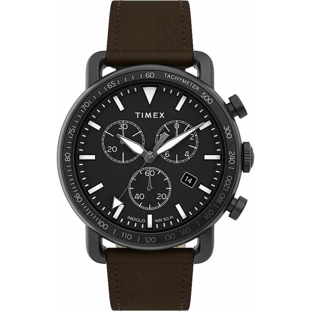 Timex TW2U02100 Men`s Military Chronograph Gunmetal Tone Watch