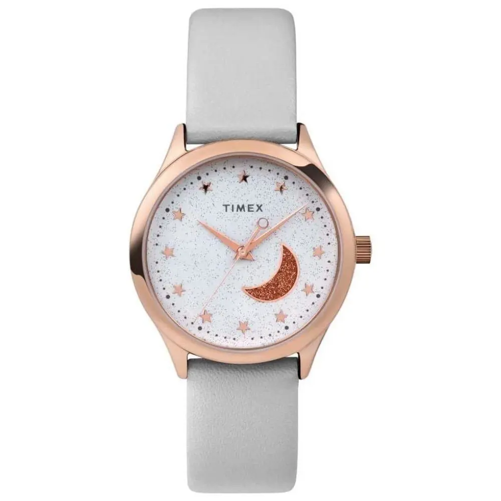 Women`s Celestial Silver Dial Watch - TW2V49400 by Timex