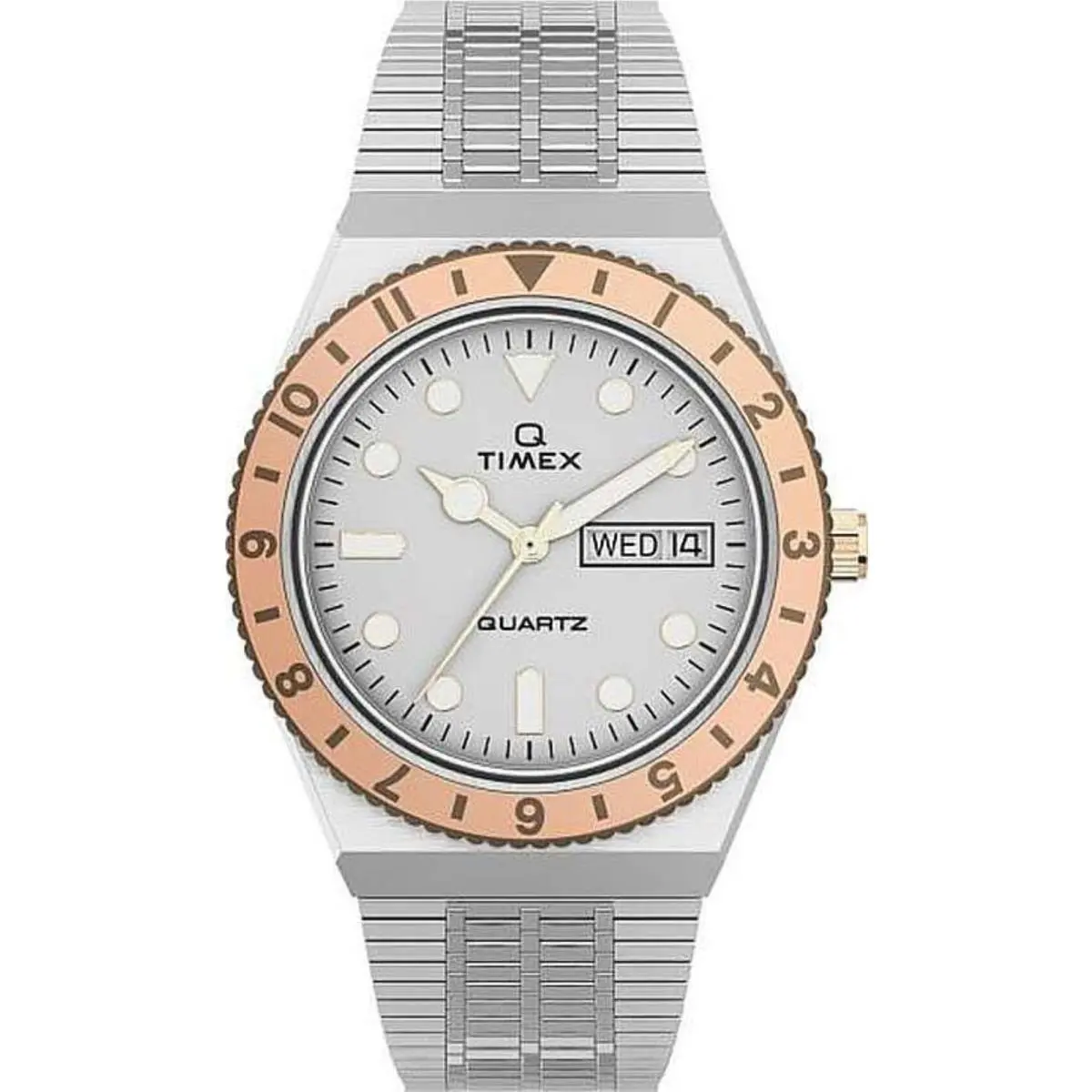 TW2U95600 Women`s Q Reissue Stainless Steel Band Watch by Timex