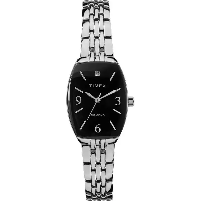 TW2T50000 Women`s Quartz Watch Silver Stainless Steel Band by Timex