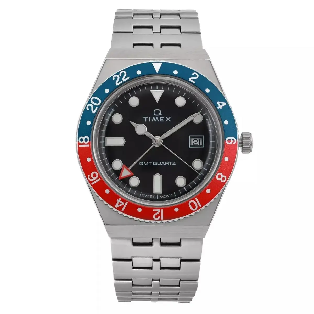 Q  Quartz Black Dial Men`s Watch TW2V38000 by Timex