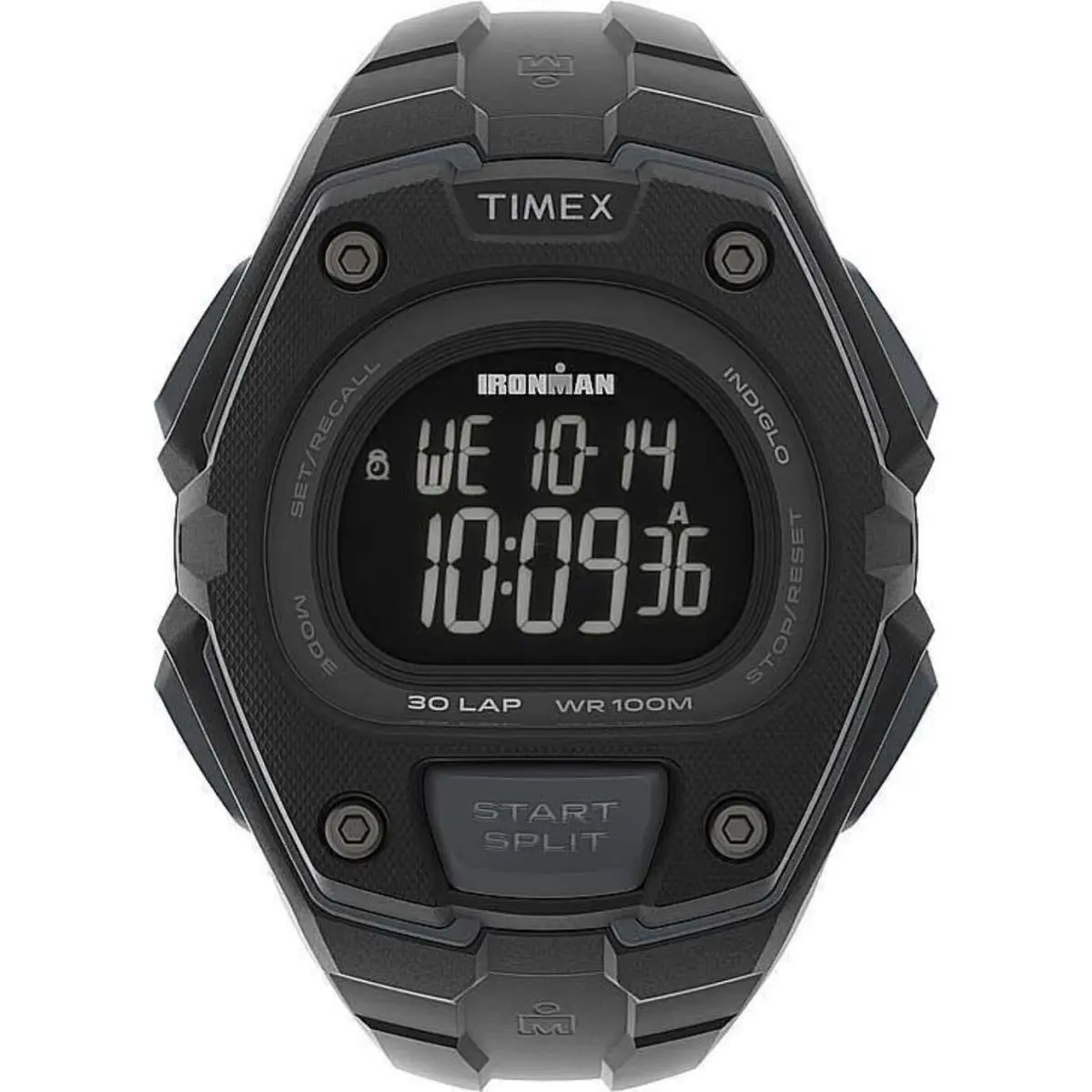 TW5M48600 Men`s Ironman Classic 30 Digital Black Watch by Timex