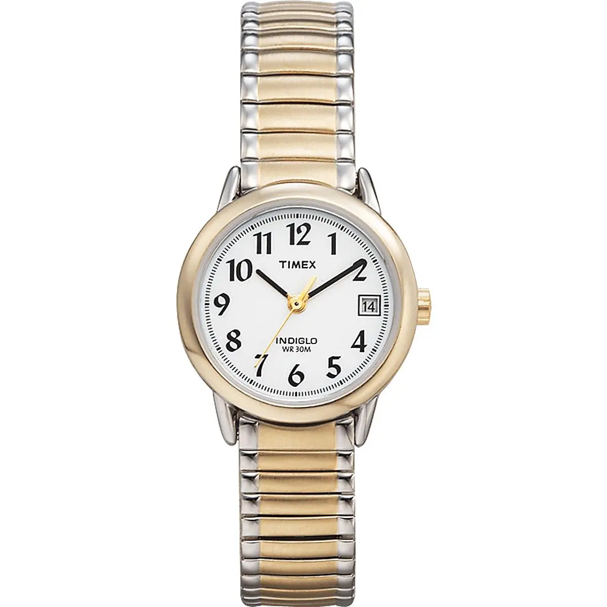 T2H491 Women`s Easy Reader Two-tone Stainless Steel Expansion Band Watch by Timex