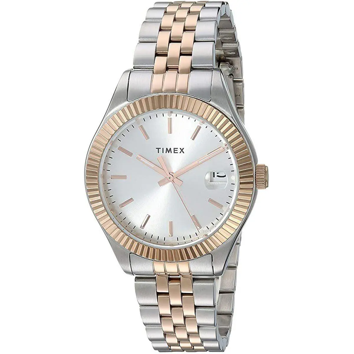 Waterbury Legacy 34mm Stainless Steel Ladies Watch TW2T87000 by Timex