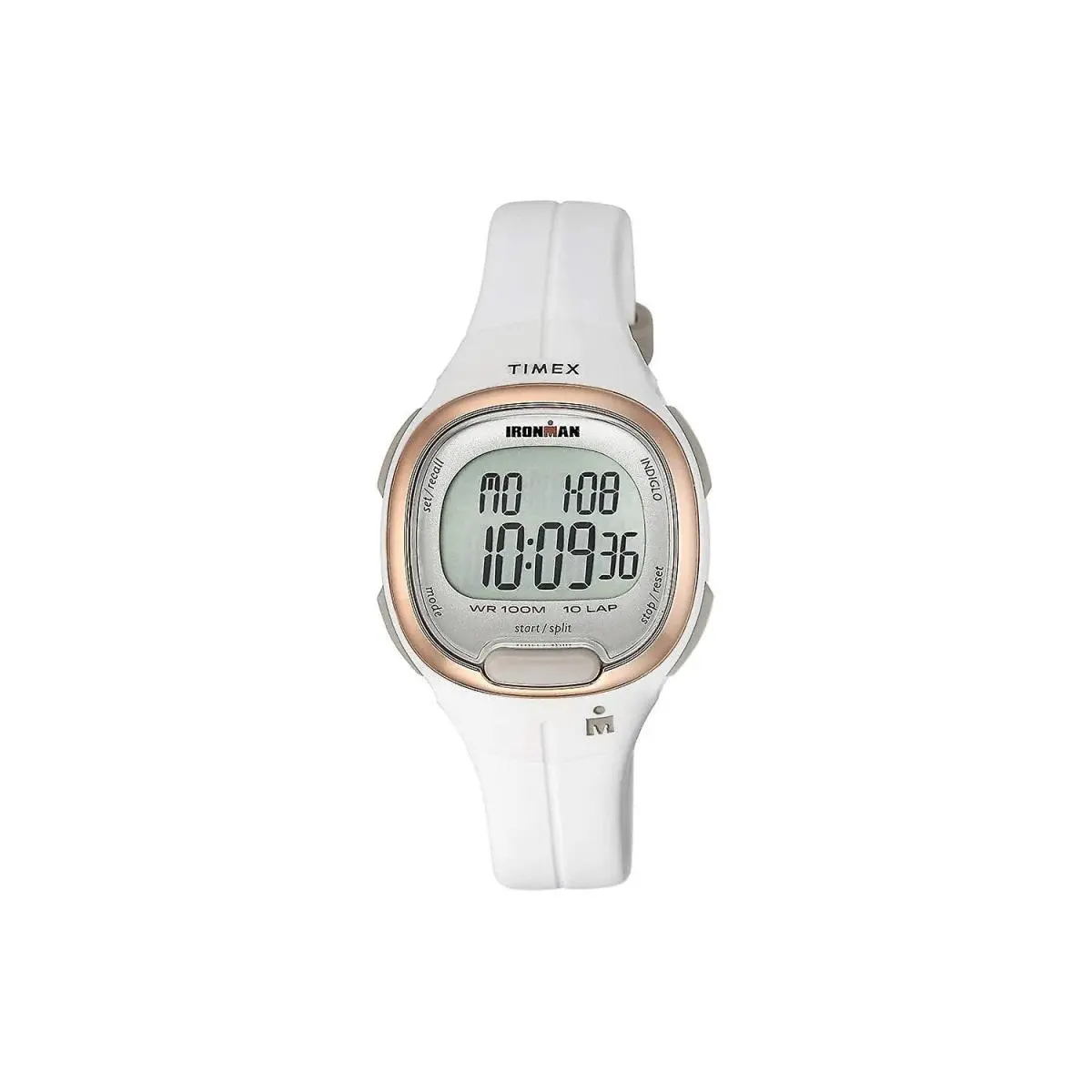 Timex TW5M19900 Display Women`s Watch Mid-size Resin Strap Digital Display