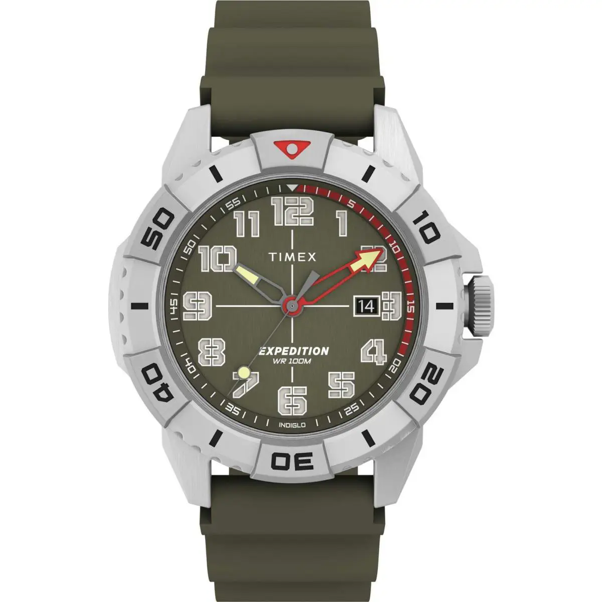 Expedition North Green Dial Wristwatch TW2V40700 by Timex