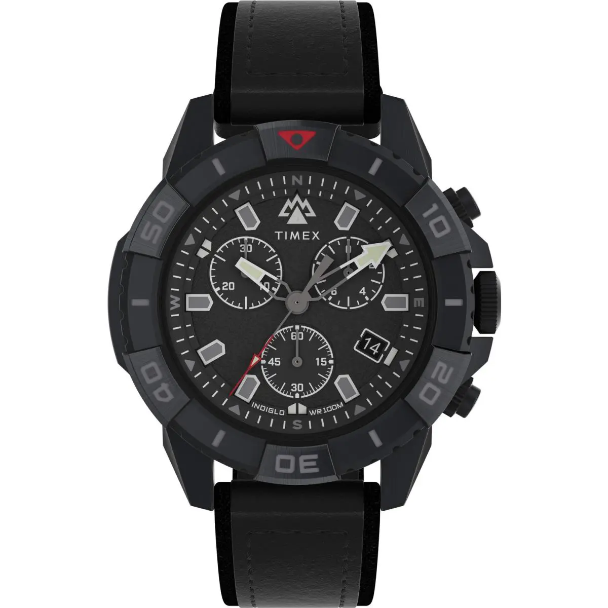 Expedition North Black / Low Lead Brass Black Dial Wristwatch TW2W16000 by Timex
