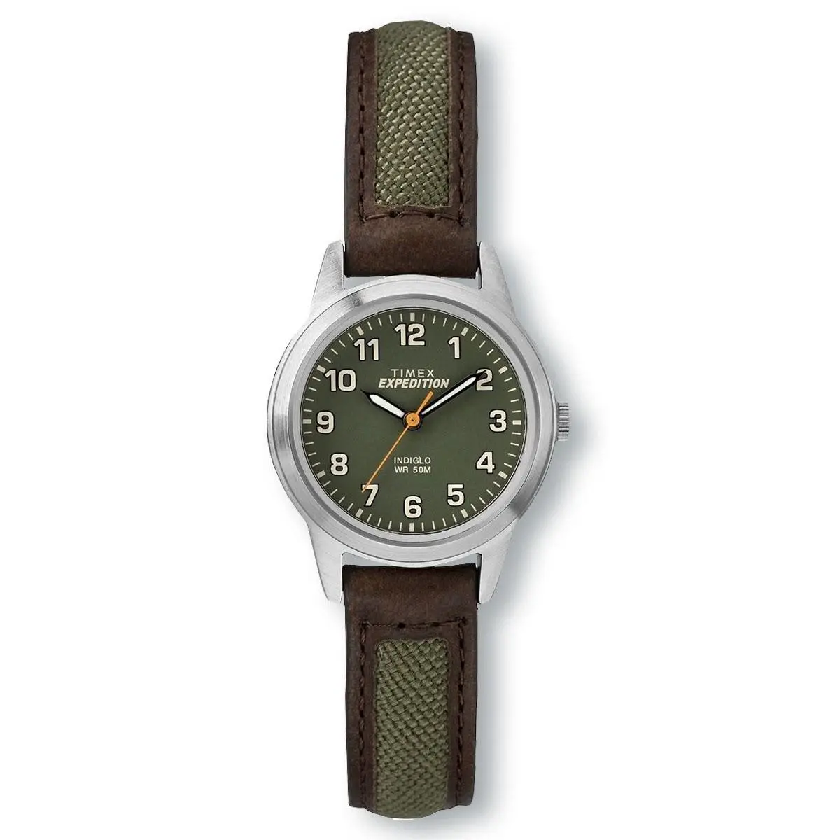 TW4B12000 Expedition Field Brown Leather/nylon Watch by Timex