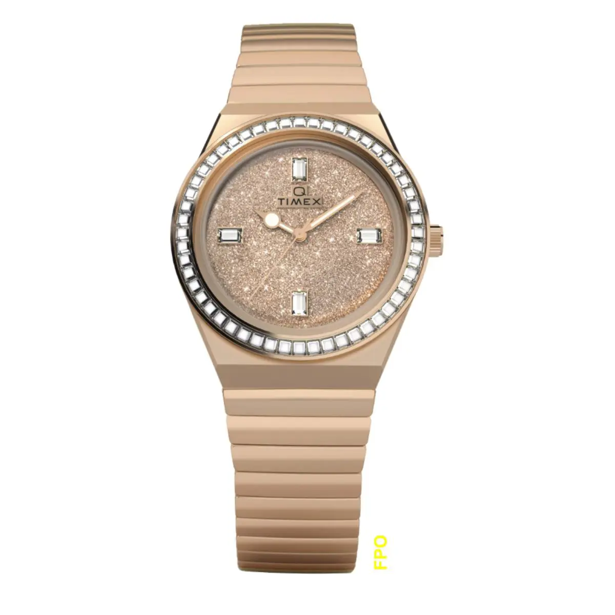 Timex Lab Rose Gold / Stainless Steel Rose Gold Dial Wristwatch TW2W10700