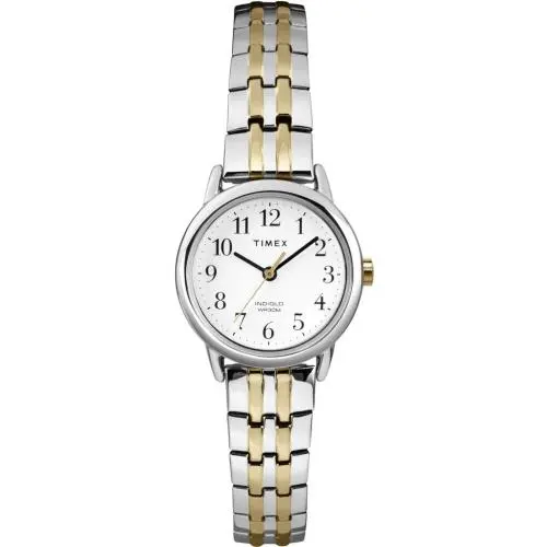 T2P298 Women`s Easy Reader 12mm Stainless Steel Band Watch by Timex