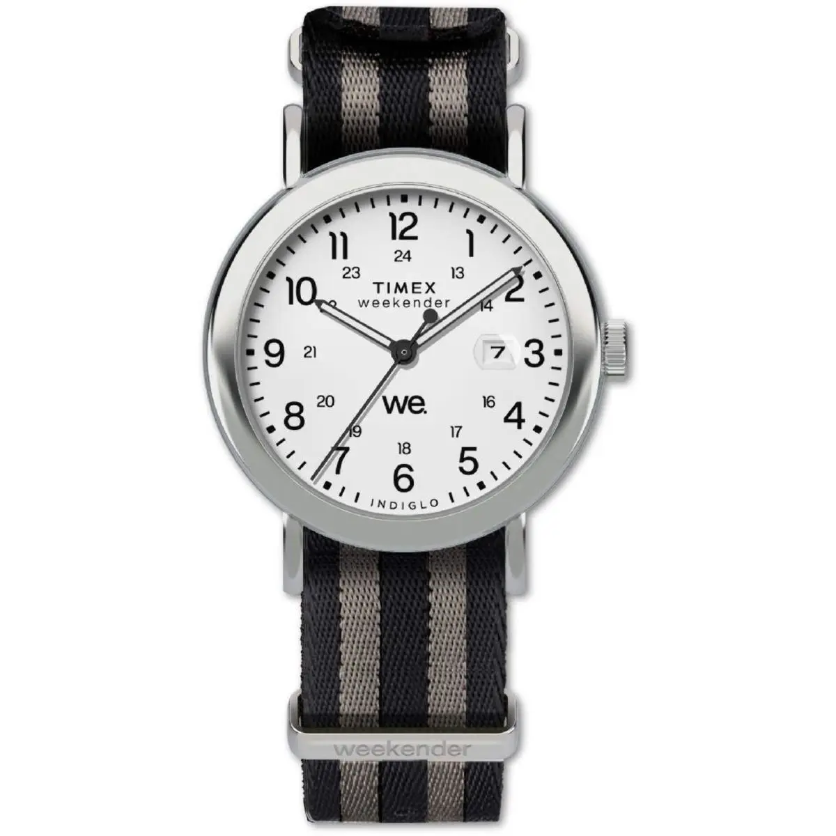 Timex TW2W86300 Men`s Weekender Main Line Fabric Strap Watch