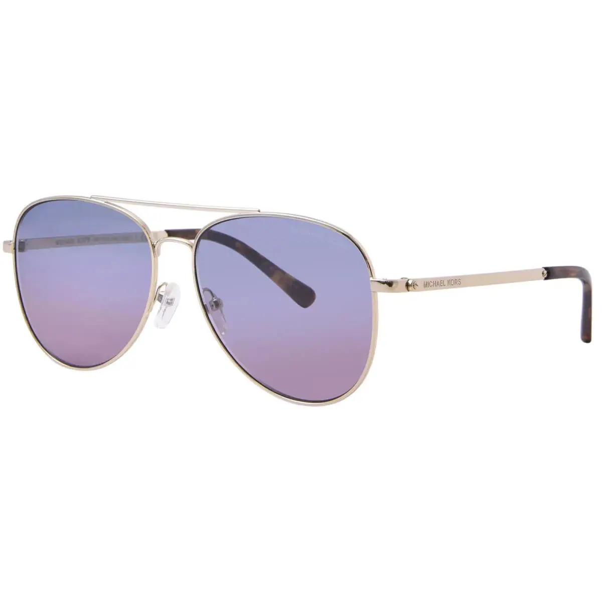 Michael Kors San-diego MK1045 11085 Sunglasses Womens Clear/light Pink Tint 60mm