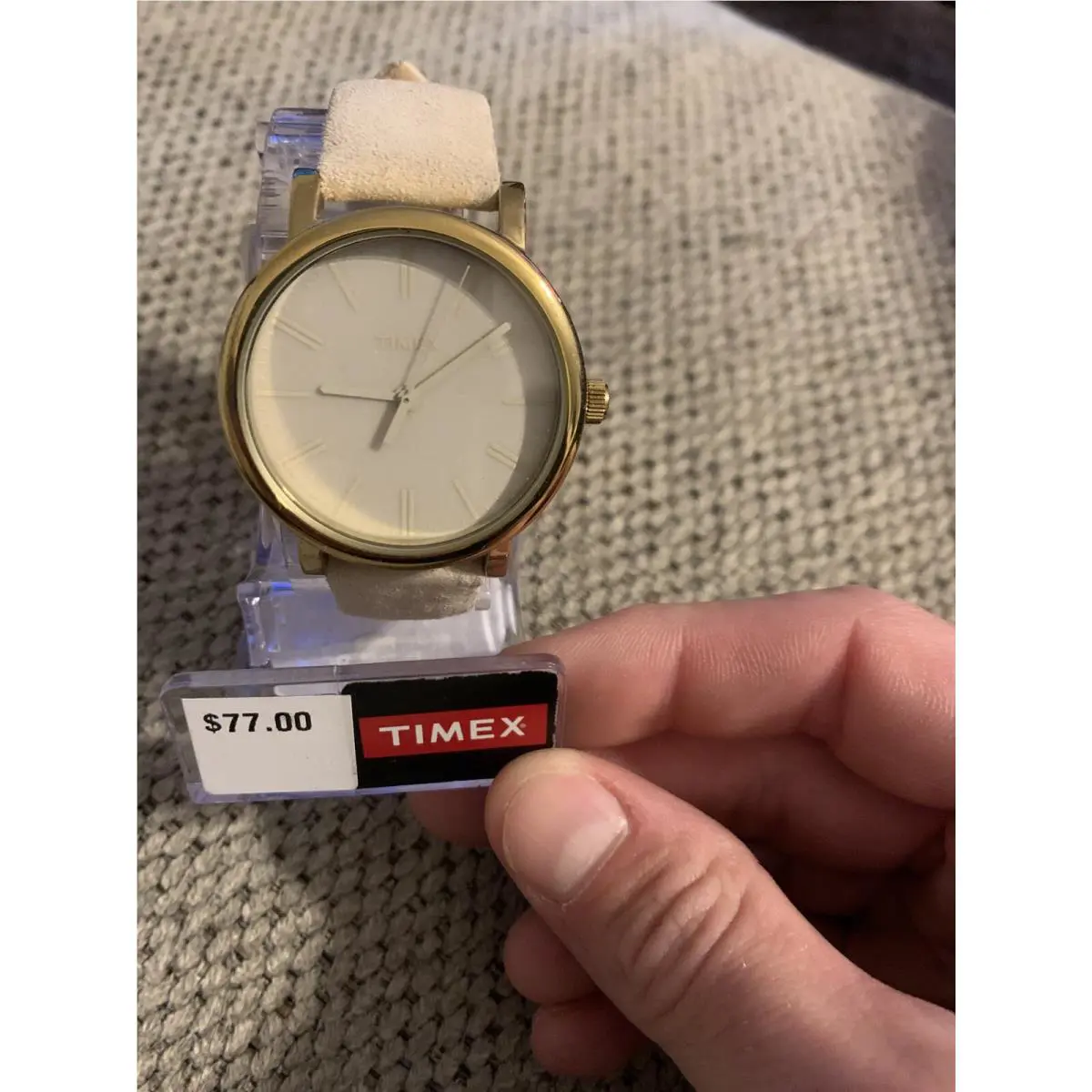 TW2P96200 Indiglo Leather Quartz Analog Ladies Watch by Timex