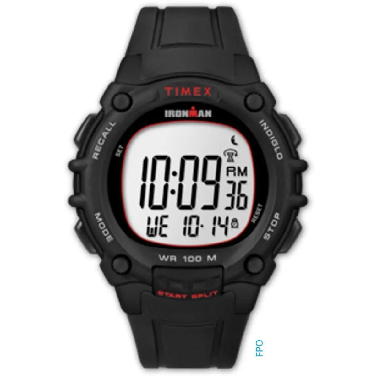 Timex TW5M64400 Women`s Digital Ironman Heartfit Transit+ White Strap Watch