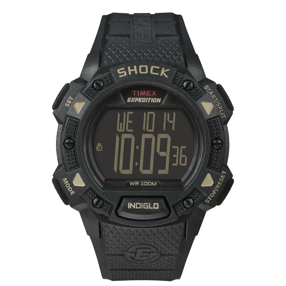T49896 Men`s Expedition Chronograph Shock Watch Indiglo Alarm by Timex