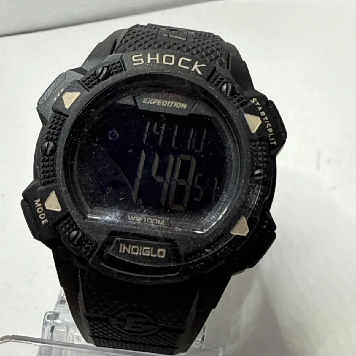 Timex T49896 Men`s Expedition Digital Shock Indiglo Watch Black Battery Powered