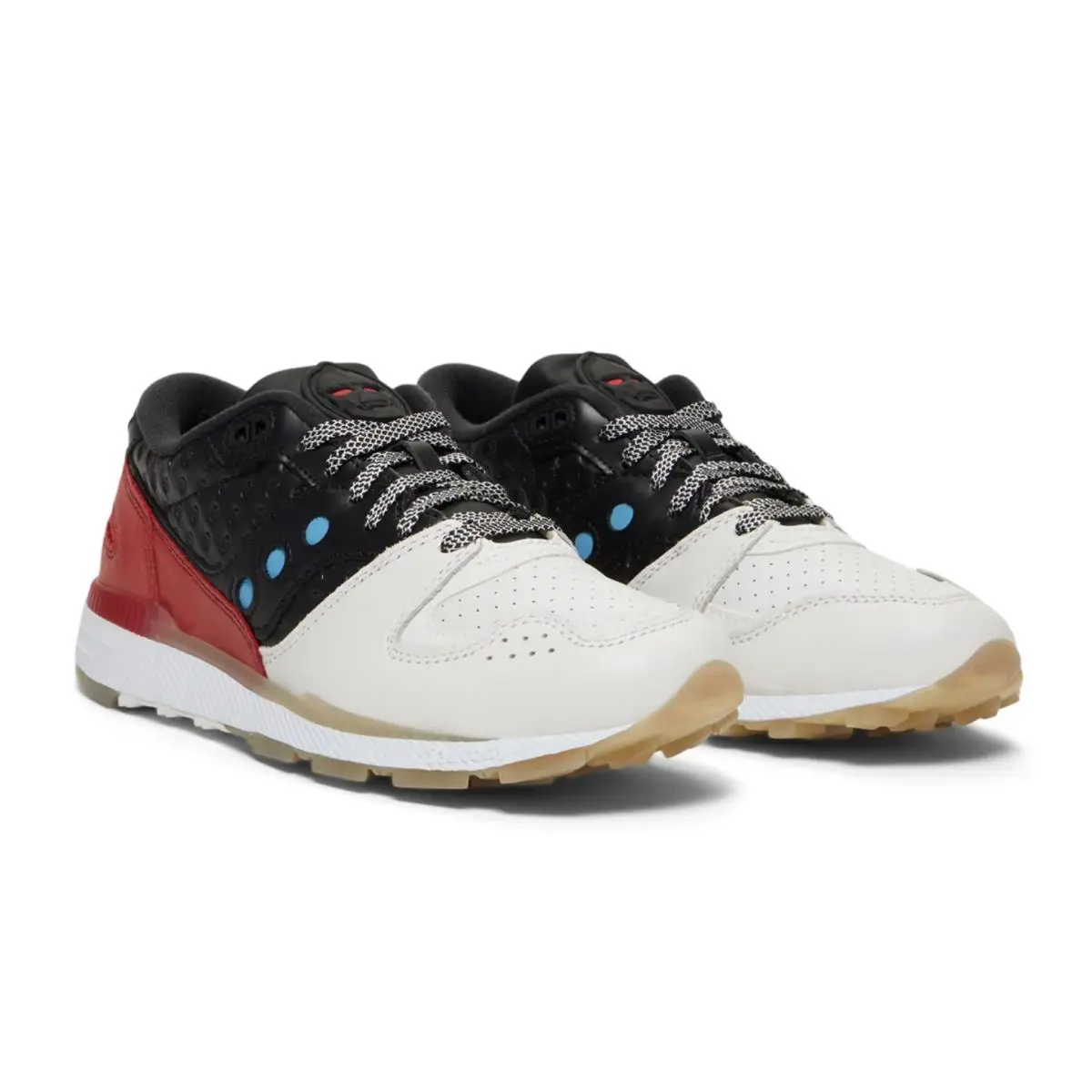 Saucony shoes - Saucony Azura - Azura - S70610-1 - White/Black/Red 2