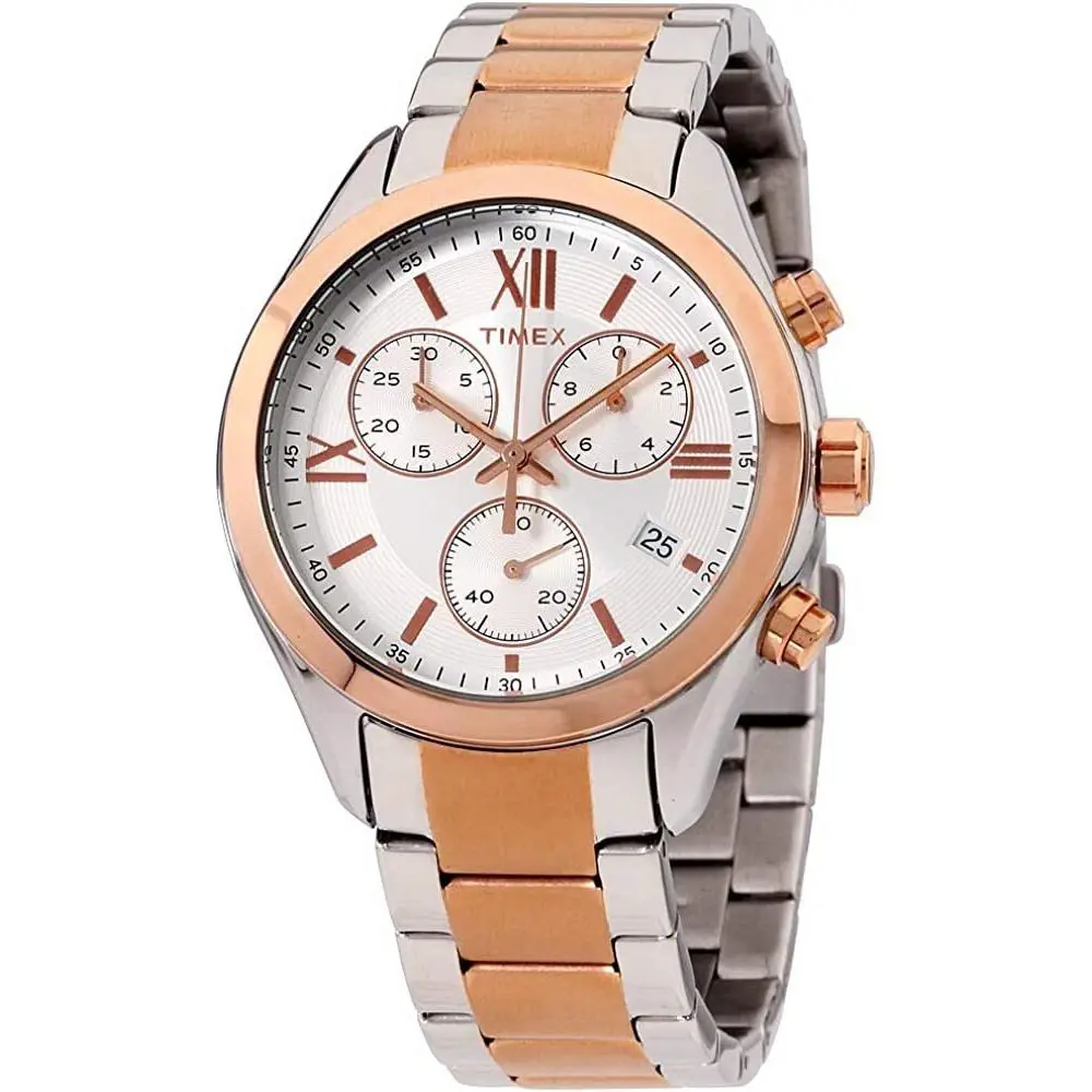 Timex City Quartz Movement Silver Dial Ladies Watch TW2P93800