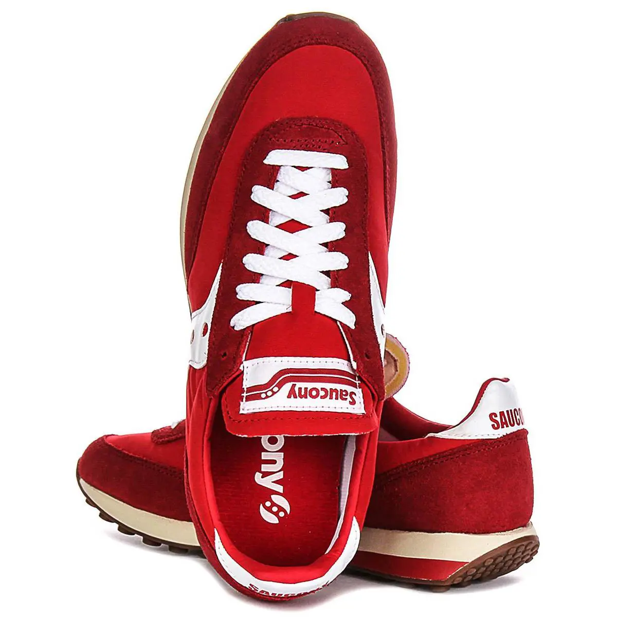 Saucony shoes - RED WHITE 2