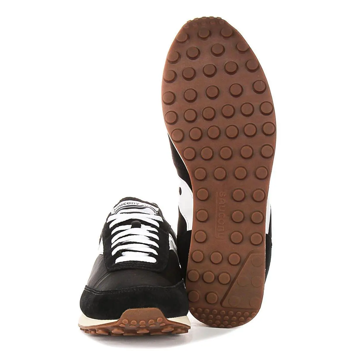 Saucony shoes - BLACK WHITE 9
