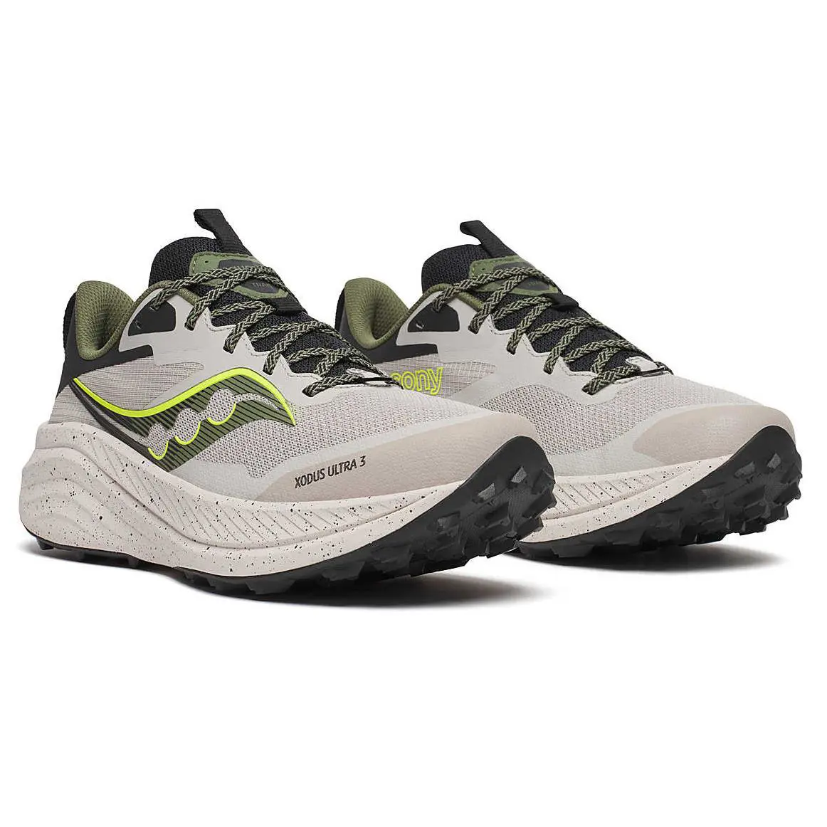 Saucony shoes - Saucony Xodus - Xodus - Dove/Olivine 0
