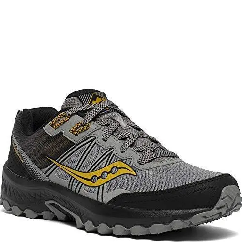Saucony shoes - black/charcoal (UPC: 194713857157) 34