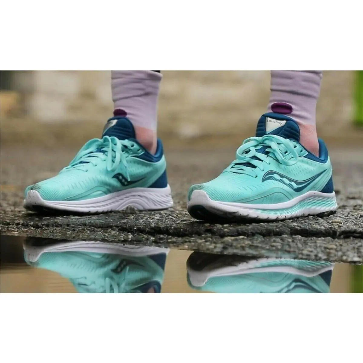 Saucony shoes - SAUCONY KINVARA 11 - KINVARA - S1055125 - Aqua/Blue 1