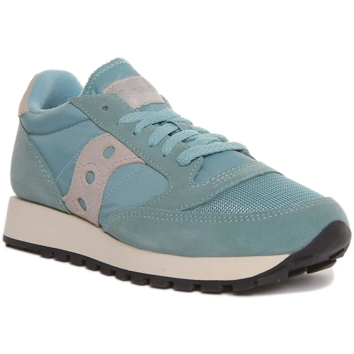 Saucony Jazz Womens Lace up Low Sneakers In Light Blue Size US 5 - 10