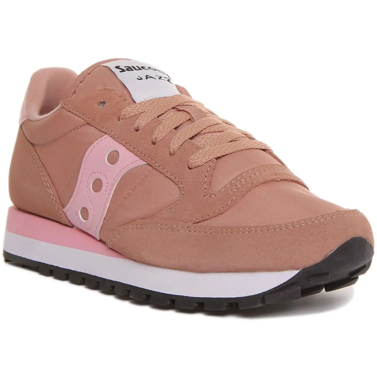 Saucony Jazz Womens Lace up Low Cut Sneakers In Pink Size US 5 - 10