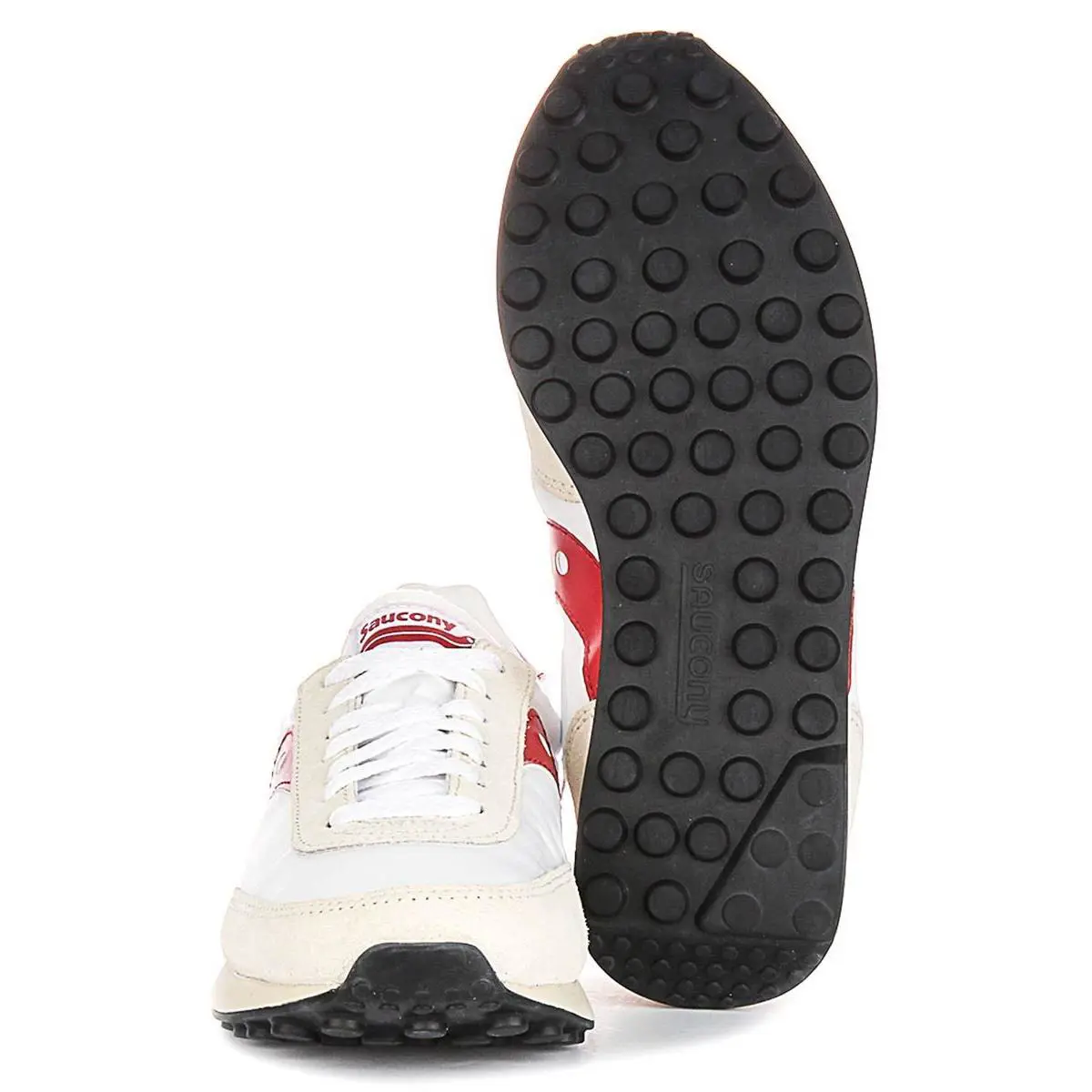 Saucony shoes - WHITE RED 3