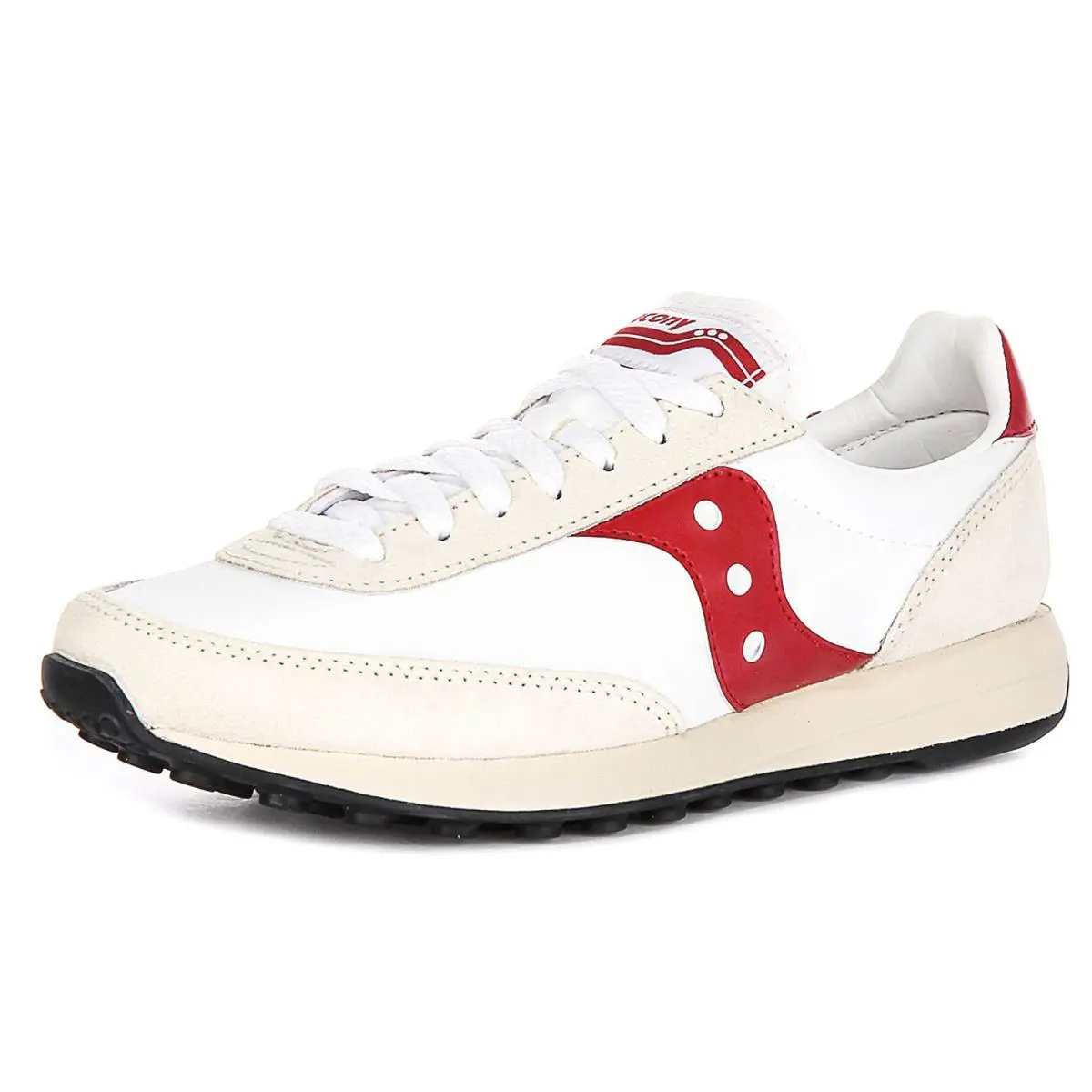 Saucony shoes - WHITE RED 4