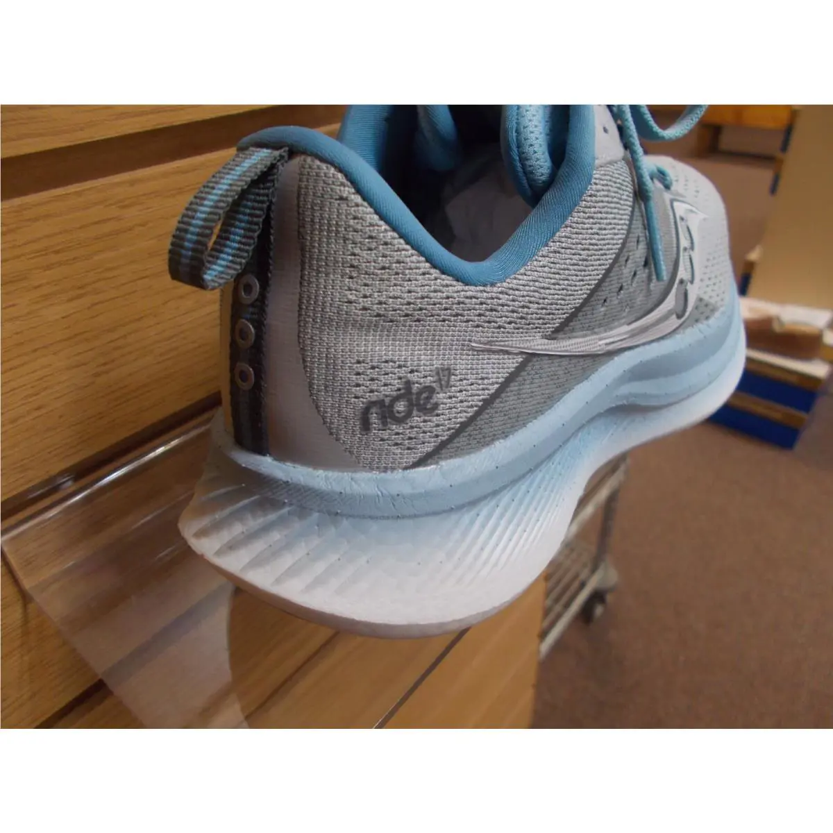 Saucony shoes - RIDE 17 (S10925-118) - RIDE - S10925-118 - BLUE/WHITE 6