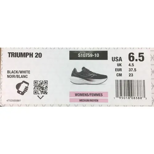 Saucony shoes - S10760-10 - S10760-10 - Black 12