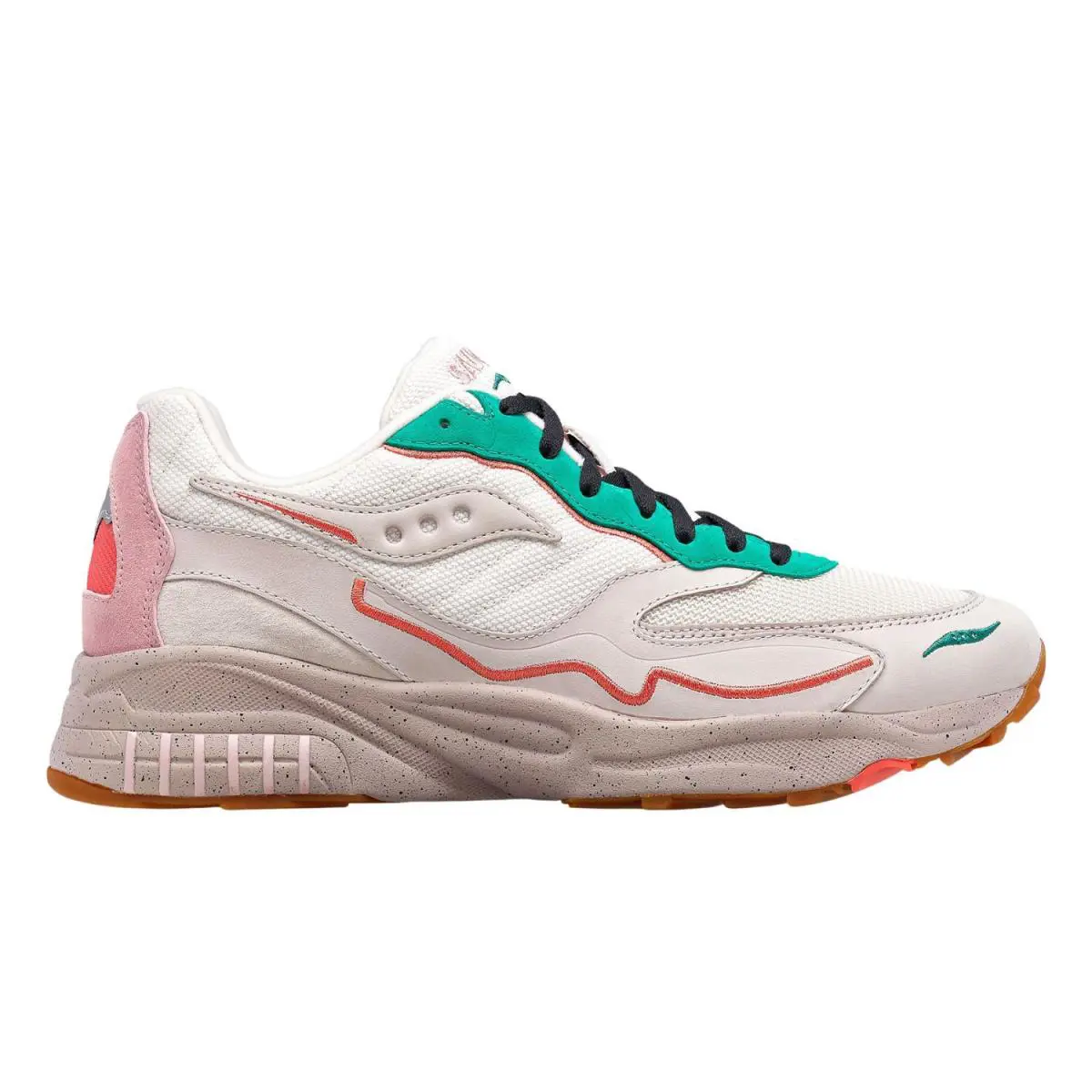 Saucony shoes - Sand/Green 3