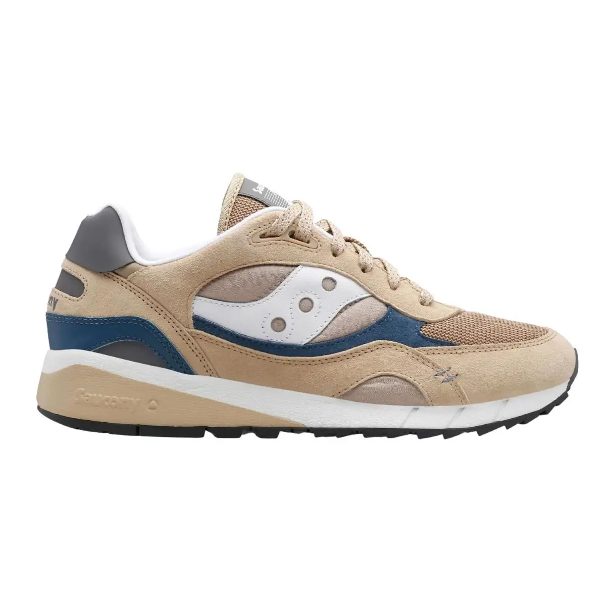 Saucony Shadow 6000 Premium Sneakers Mens Style : S70674-3 - Sand/Navy