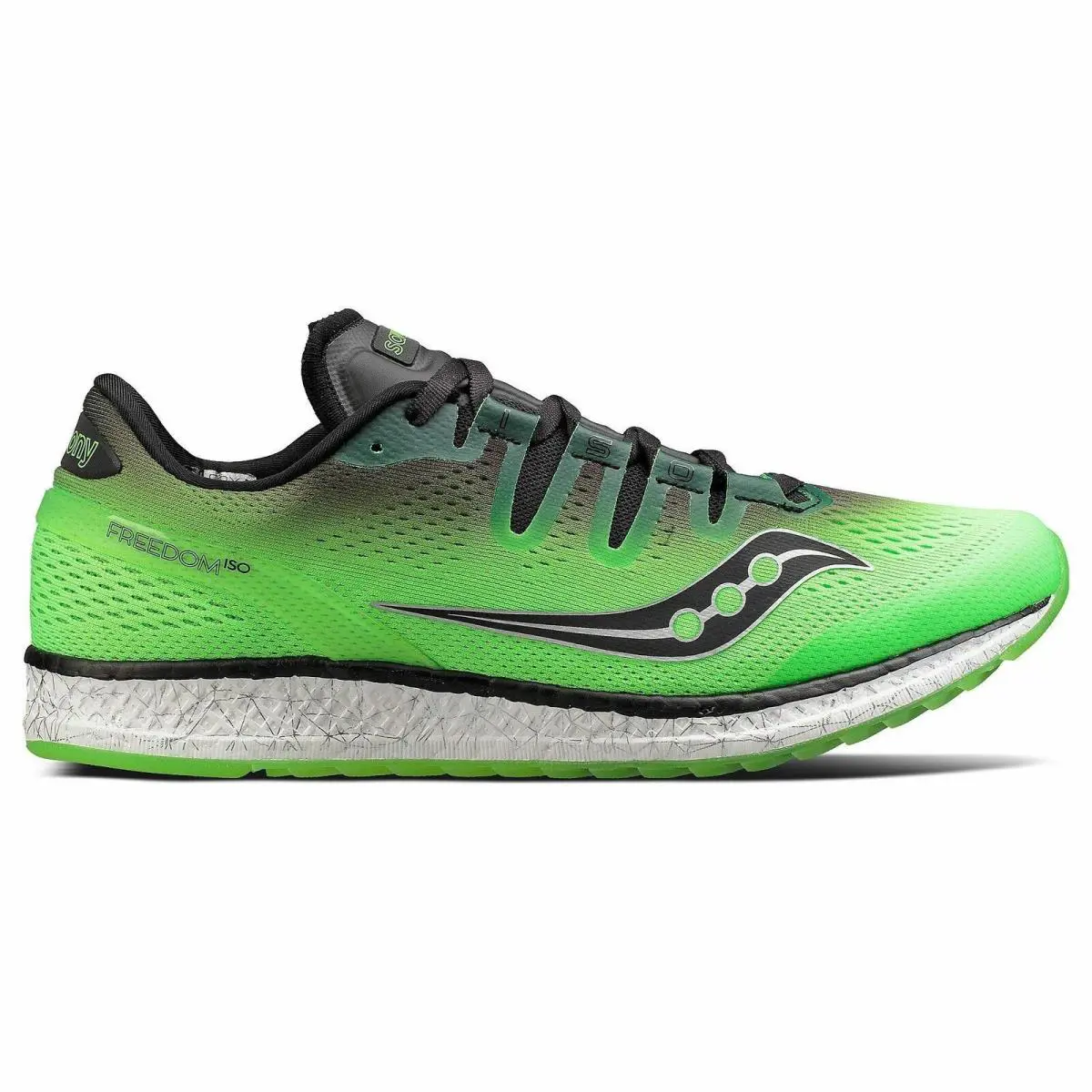 Saucony shoes - Slime/Black 0