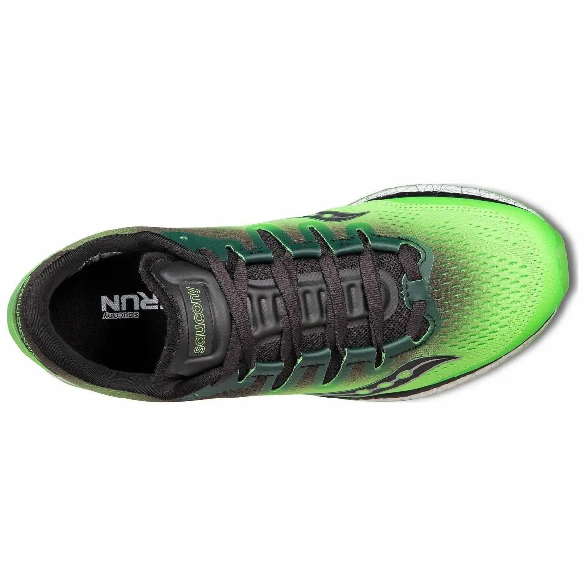 Saucony shoes - Slime/Black 6