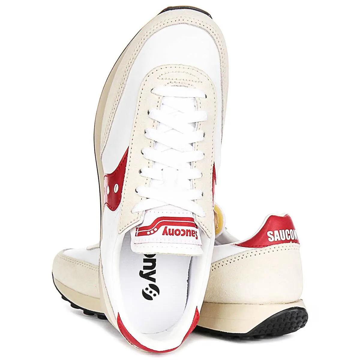 Saucony shoes - WHITE RED 2