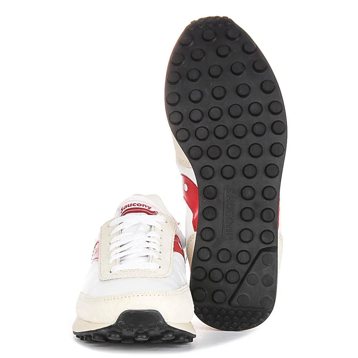Saucony shoes - WHITE RED 3